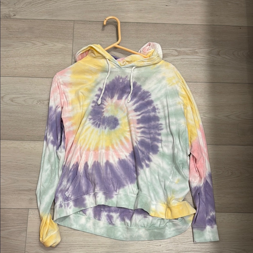 Tie-Dye Hooded Sweatshirt